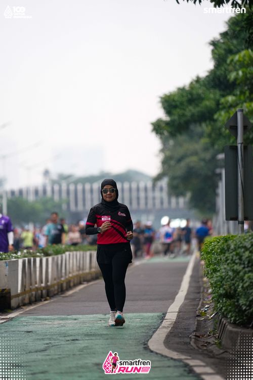 Race photo from Smartfren Run 2025 Vibes