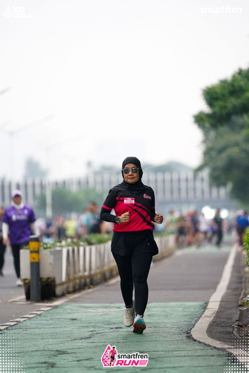 Race photo from Smartfren Run 2025 Vibes