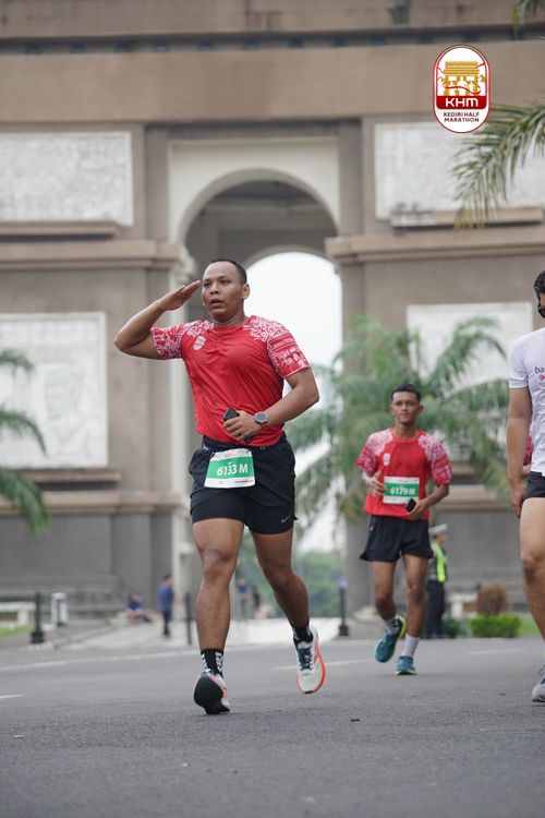 Race photo from Kediri Half Marathon 2025