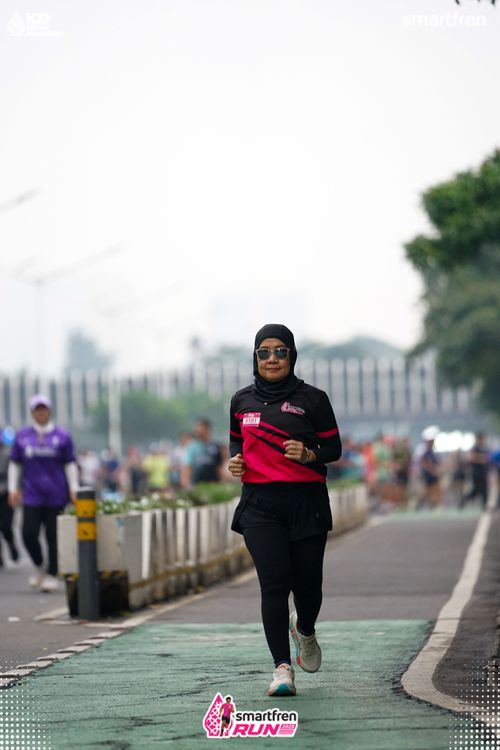 Race photo from Smartfren Run 2025 Vibes