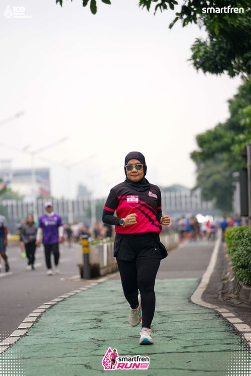 Race photo from Smartfren Run 2025 Vibes