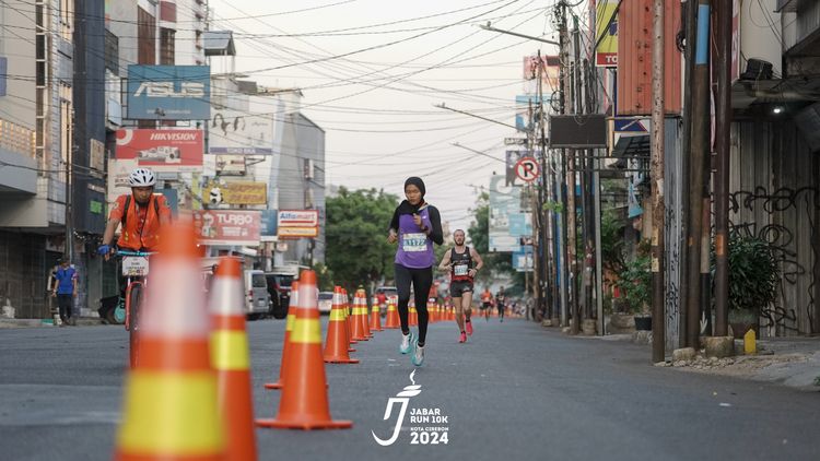 Race photo from Jabar Run 10K 2024