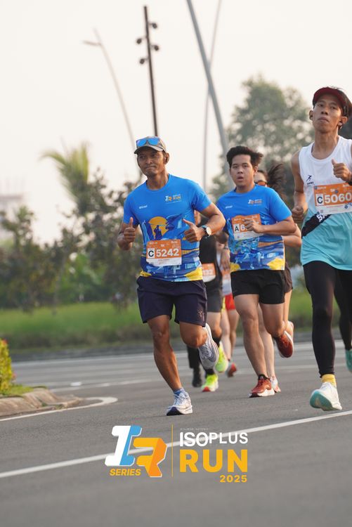 Race photo from ISOPLUS RUN 2025 - JAKARTA