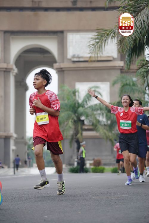 Race photo from Kediri Half Marathon 2025