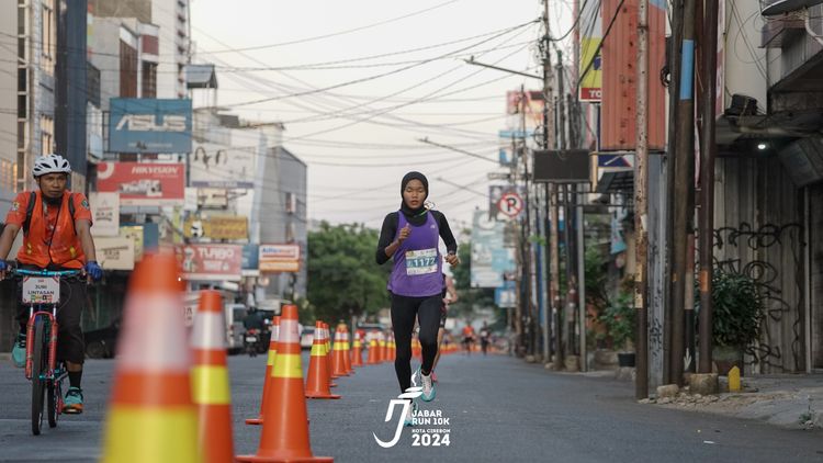 Race photo from Jabar Run 10K 2024