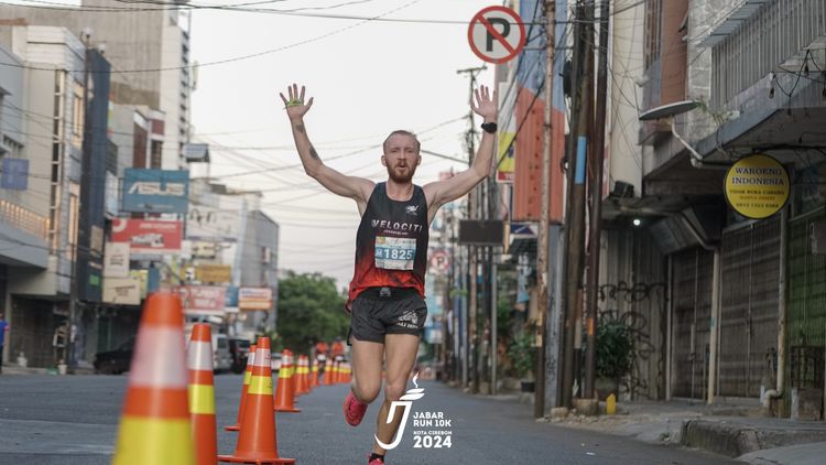 Race photo from Jabar Run 10K 2024