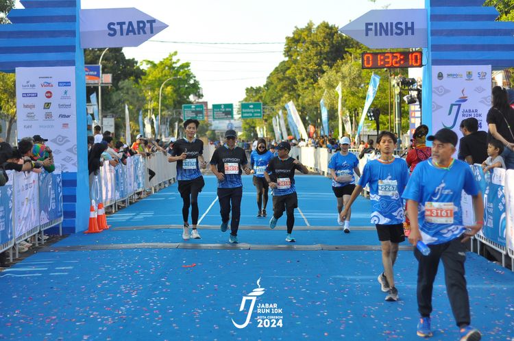 Race photo from Jabar Run 10K 2024