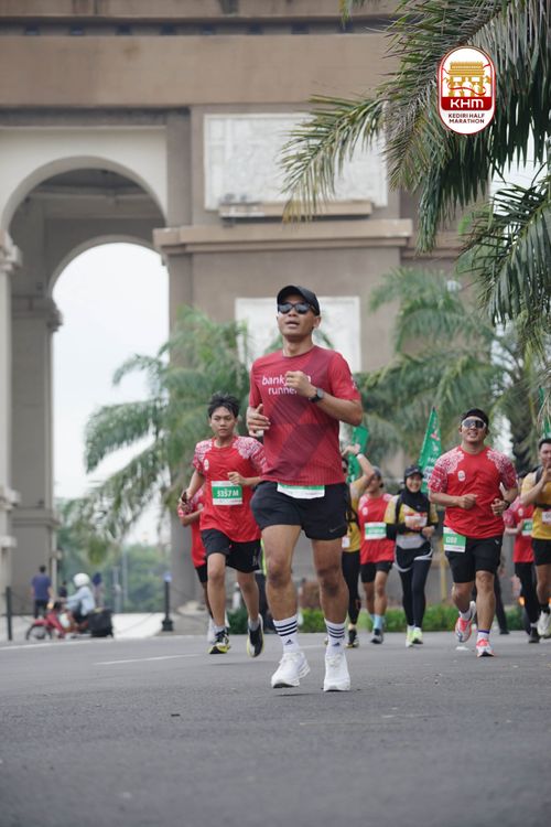 Race photo from Kediri Half Marathon 2025