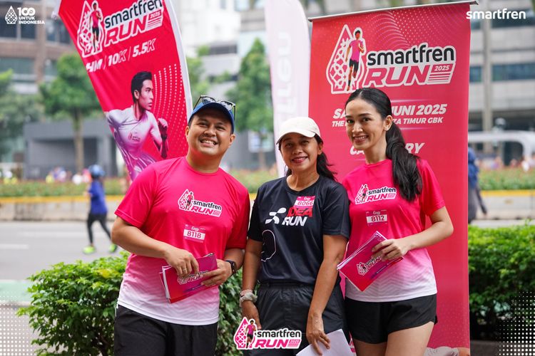 Race photo from Smartfren Run 2025 Vibes
