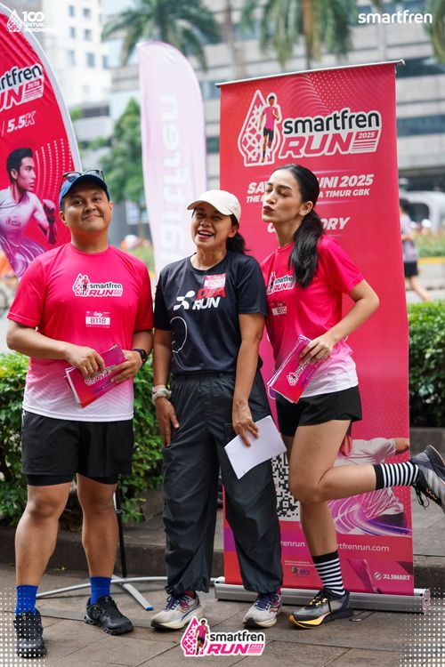 Race photo from Smartfren Run 2025 Vibes