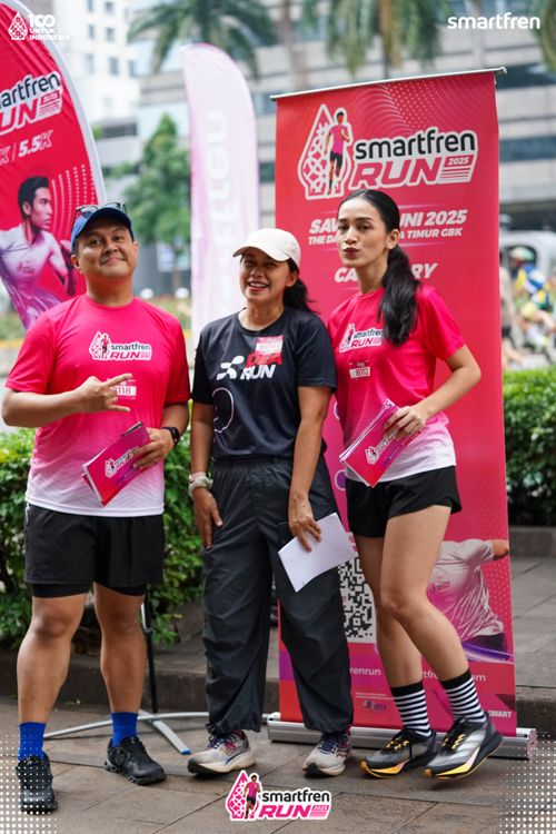 Race photo from Smartfren Run 2025 Vibes