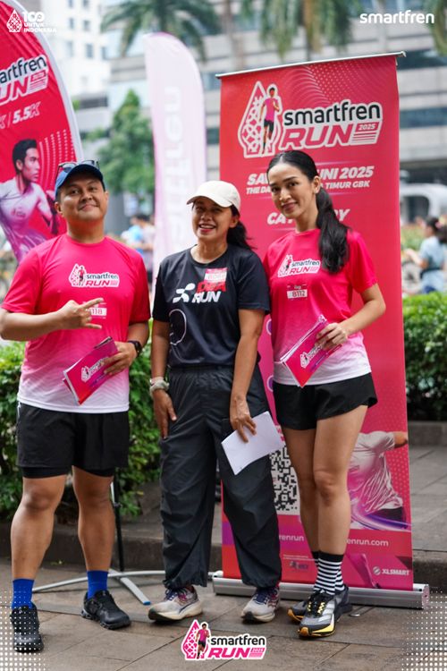 Race photo from Smartfren Run 2025 Vibes