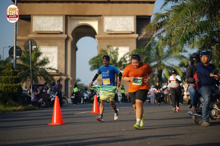 Race photo from Kediri Half Marathon 2024