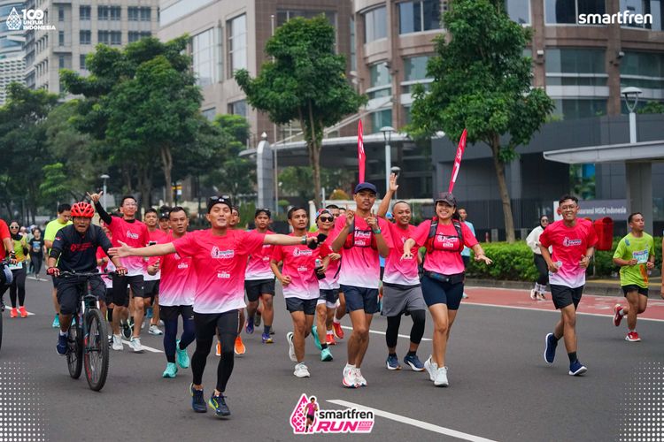 Race photo from Smartfren Run 2025 Vibes