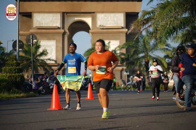 Race photo from Kediri Half Marathon 2024