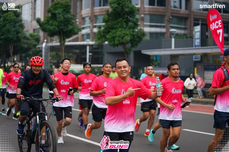 Race photo from Smartfren Run 2025 Vibes