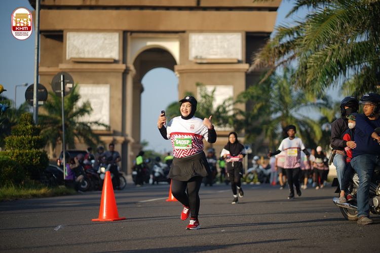 Race photo from Kediri Half Marathon 2024