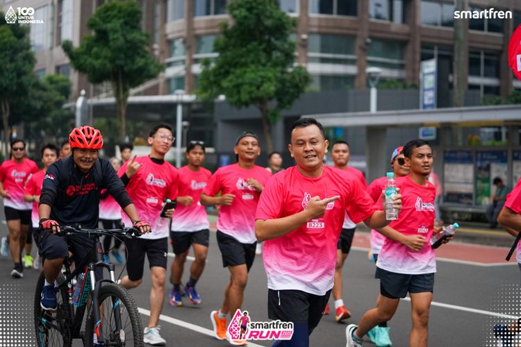 Race photo from Smartfren Run 2025 Vibes