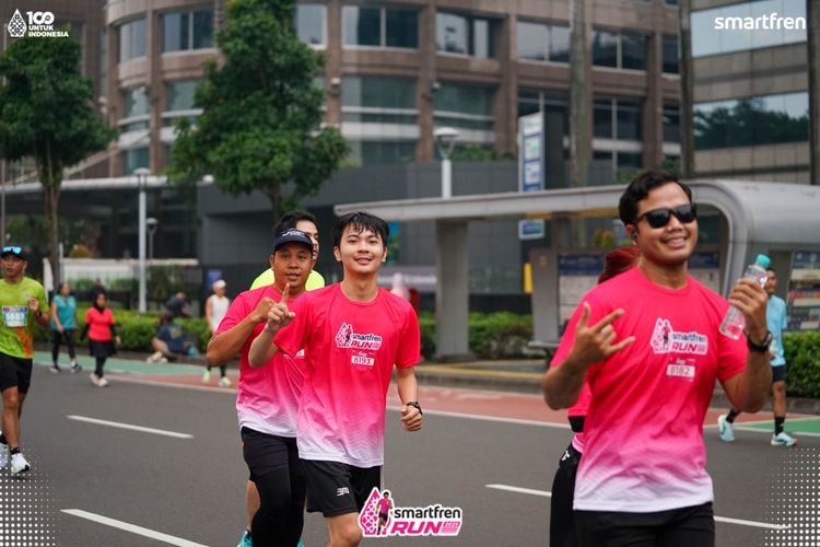 Race photo from Smartfren Run 2025 Vibes