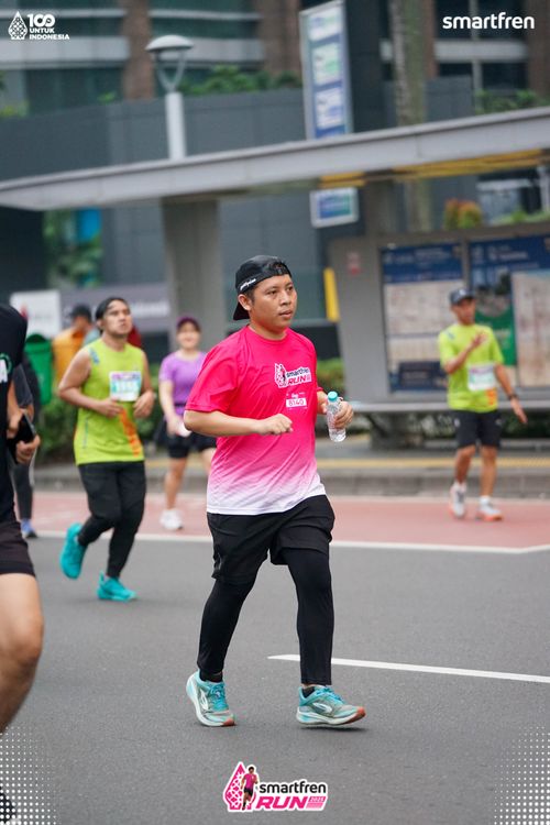 Race photo from Smartfren Run 2025 Vibes