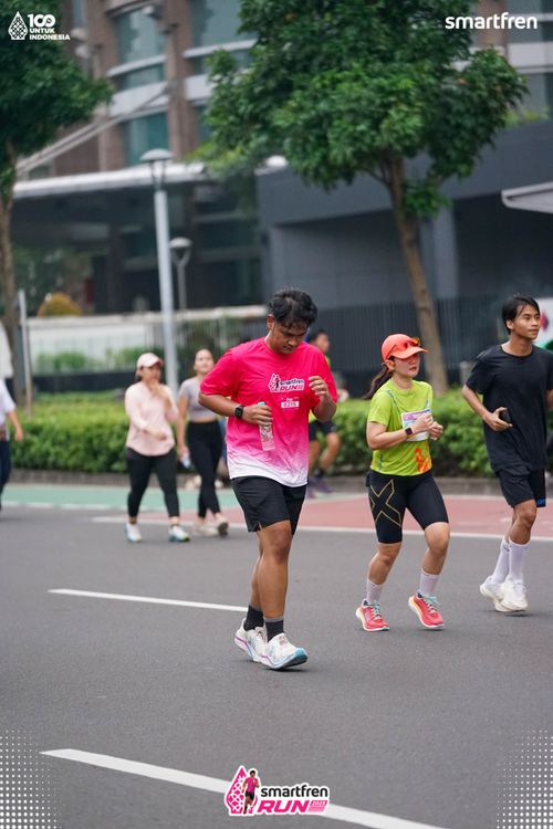 Race photo from Smartfren Run 2025 Vibes