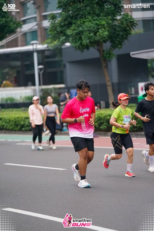 Race photo from Smartfren Run 2025 Vibes