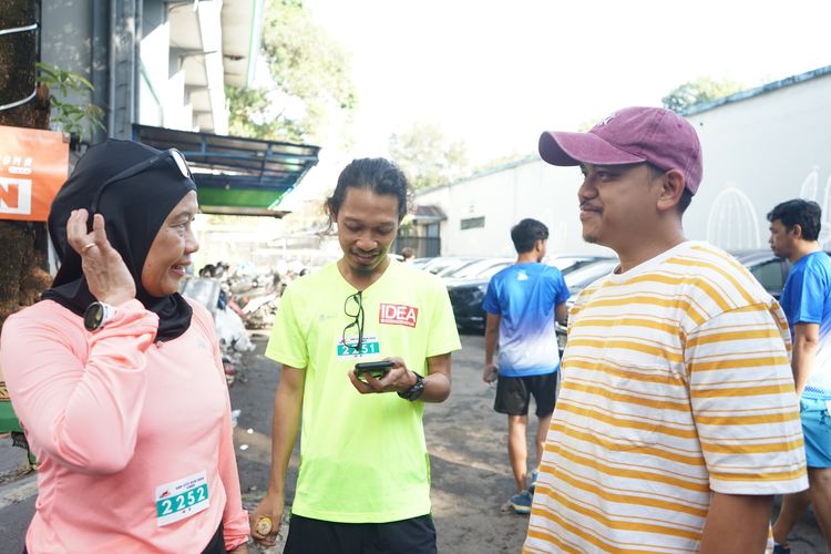 Race photo from KBP City Run 2024 Vibes