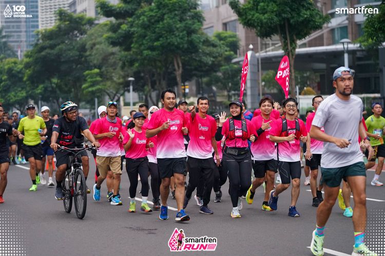 Race photo from Smartfren Run 2025 Vibes