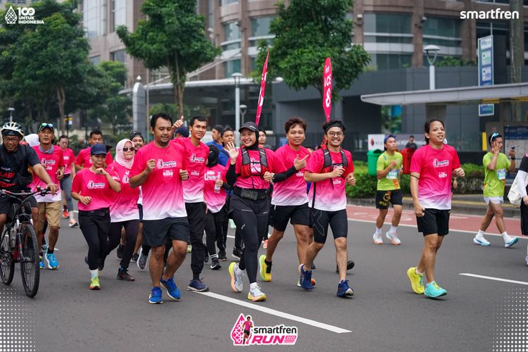 Race photo from Smartfren Run 2025 Vibes