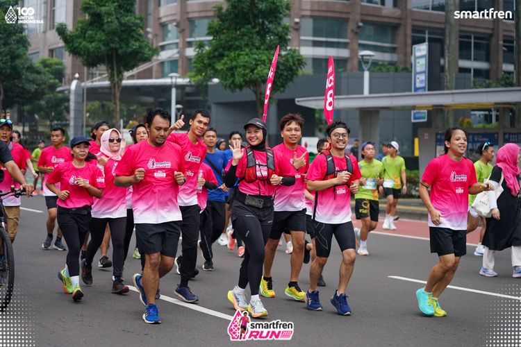 Race photo from Smartfren Run 2025 Vibes