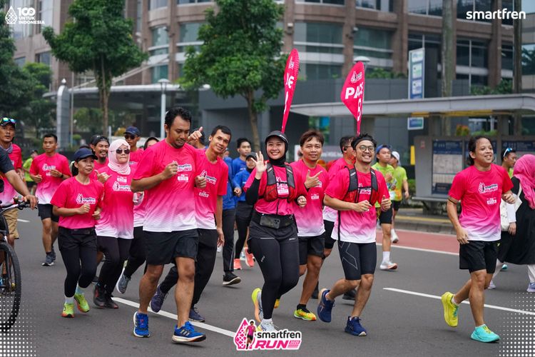 Race photo from Smartfren Run 2025 Vibes