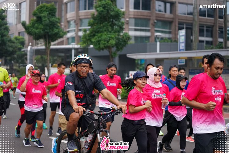 Race photo from Smartfren Run 2025 Vibes