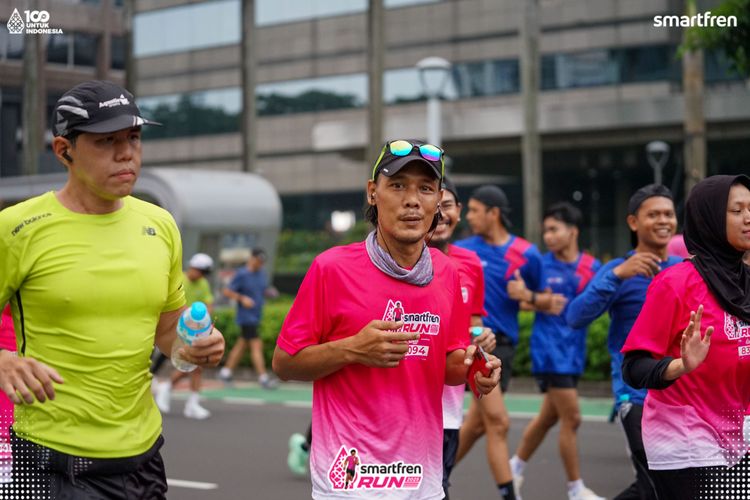 Race photo from Smartfren Run 2025 Vibes