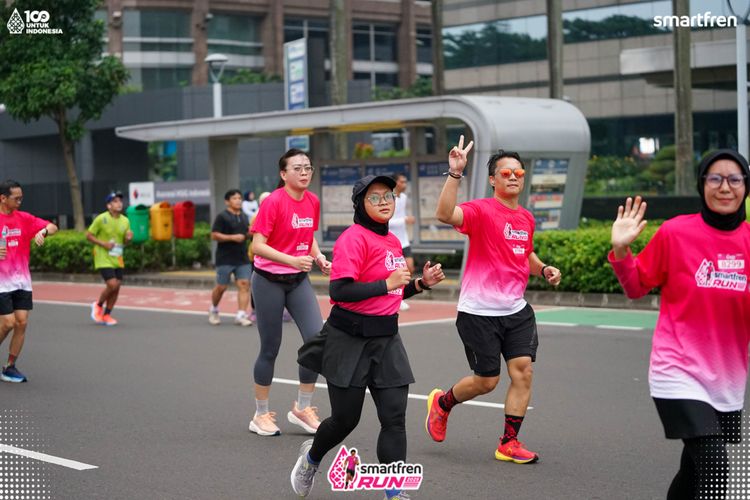 Race photo from Smartfren Run 2025 Vibes