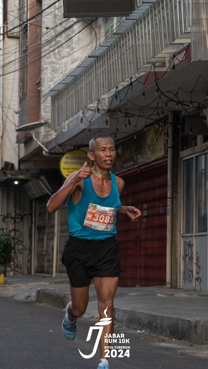 Race photo from Jabar Run 10K 2024