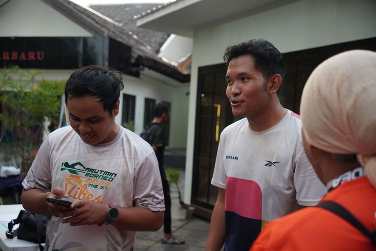 Race photo from ISC - Arutmin Borneo Run 