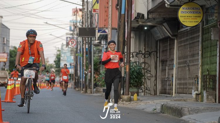Race photo from Jabar Run 10K 2024