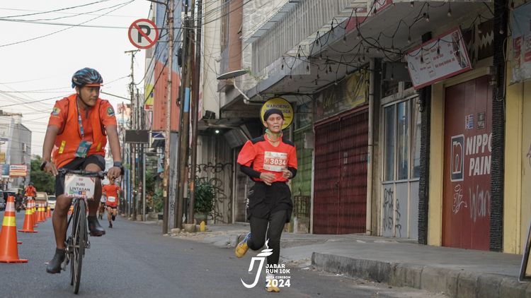 Race photo from Jabar Run 10K 2024