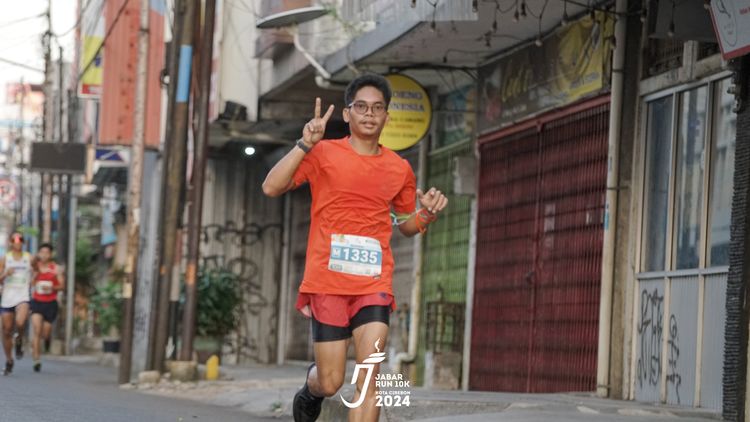 Race photo from Jabar Run 10K 2024