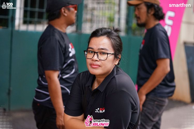 Race photo from Smartfren Run 2025 Vibes