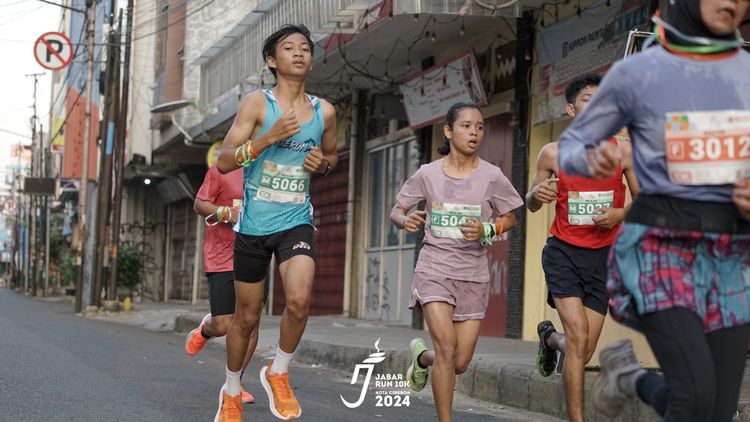 Race photo from Jabar Run 10K 2024