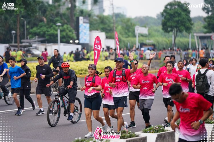 Race photo from Smartfren Run 2025 Vibes