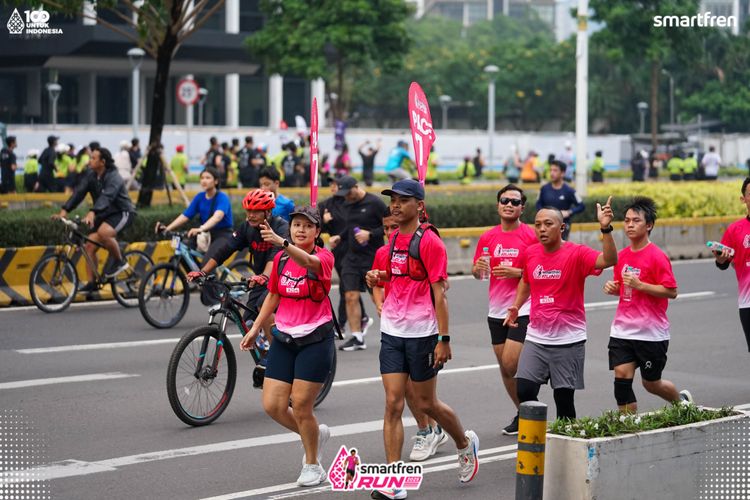 Race photo from Smartfren Run 2025 Vibes