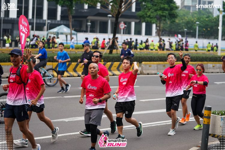 Race photo from Smartfren Run 2025 Vibes