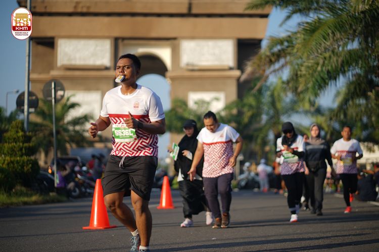 Race photo from Kediri Half Marathon 2024