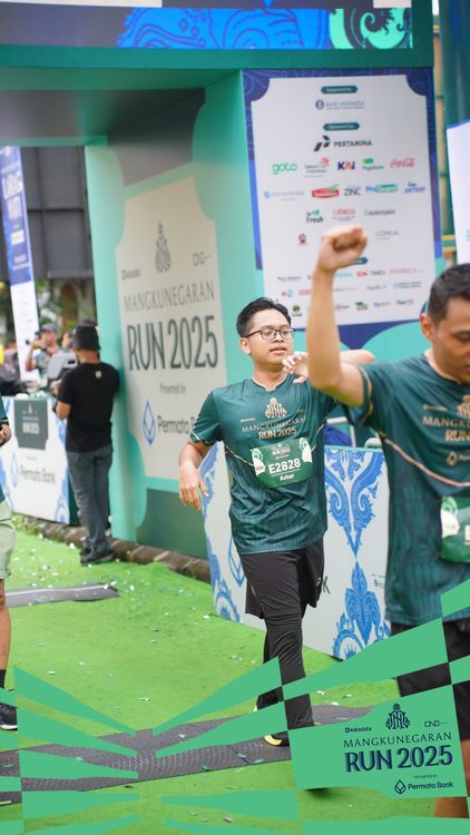 Race photo from Mangkunegaran Run 2025