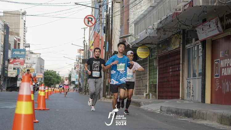 Race photo from Jabar Run 10K 2024