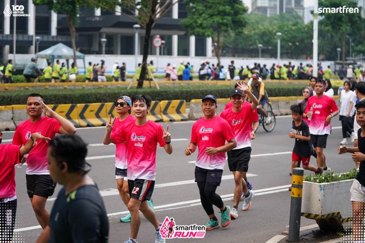 Race photo from Smartfren Run 2025 Vibes