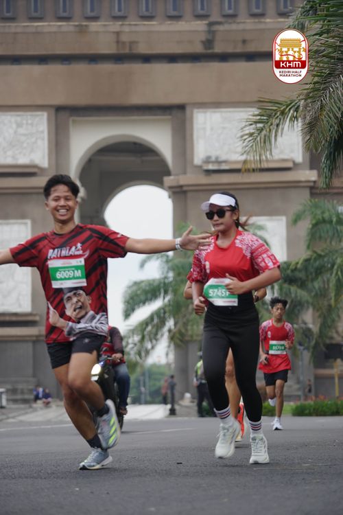 Race photo from Kediri Half Marathon 2025