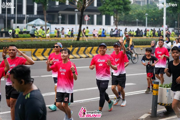 Race photo from Smartfren Run 2025 Vibes
